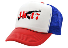 Load image into Gallery viewer, AK-47 - Assault Rifle - Five Panel Retro Style TRUCKER Cap
