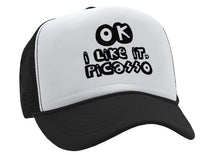 Load image into Gallery viewer, OK I Like It Picasso - viral video - Vintage Retro Style Trucker Cap Hat - Five Panel Retro Style TRUCKER Cap
