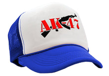 Load image into Gallery viewer, AK-47 - Assault Rifle - Five Panel Retro Style TRUCKER Cap
