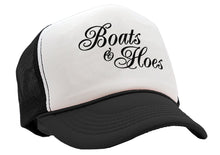 Load image into Gallery viewer, BOATS N HOES - prestige worldwide ferrell funny - Vintage Retro Style Trucker Cap Hat
