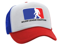 Load image into Gallery viewer, MAJOR LEAGUE SQUATCHIN&#39; - Five Panel Retro Style TRUCKER Cap
