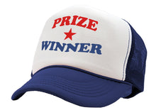 Load image into Gallery viewer, PRIZE WINNER - winning consolation gift - Adult Trucker Cap Hat - Five Panel Retro Style TRUCKER Cap
