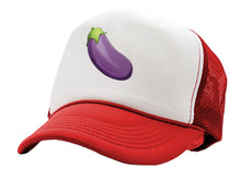 Load image into Gallery viewer, Eggplant boner - Five Panel Retro Style TRUCKER Cap
