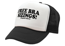 Load image into Gallery viewer, FREE BRA SIZINGS - Five Panel Retro Style TRUCKER Cap
