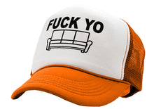 Load image into Gallery viewer, F___ YO COUCH - chappelle james show your - Vintage Retro Style Trucker Cap Hat - Five Panel Retro Style TRUCKER Cap
