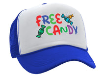 Load image into Gallery viewer, FREE CANDY - Five Panel Retro Style TRUCKER Cap
