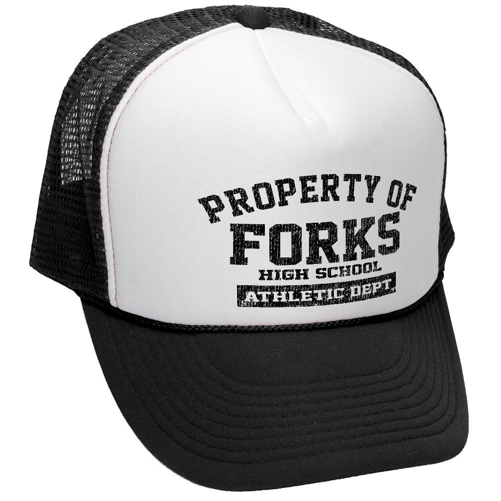 Forks High School Trucker Hat - Mesh Cap - Five Panel Retro Style TRUCKER Cap