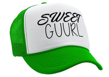 Load image into Gallery viewer, Sweet Guurl - viral video - Vintage Retro Style Trucker Cap Hat - Five Panel Retro Style TRUCKER Cap
