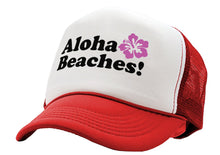 Load image into Gallery viewer, Aloha Beaches - Five Panel Retro Style TRUCKER Cap
