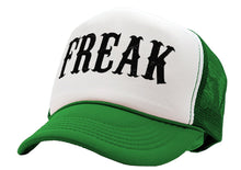 Load image into Gallery viewer, FREAK - sexy party college frat - Vintage Retro Style Trucker Cap Hat - Five Panel Retro Style TRUCKER Cap
