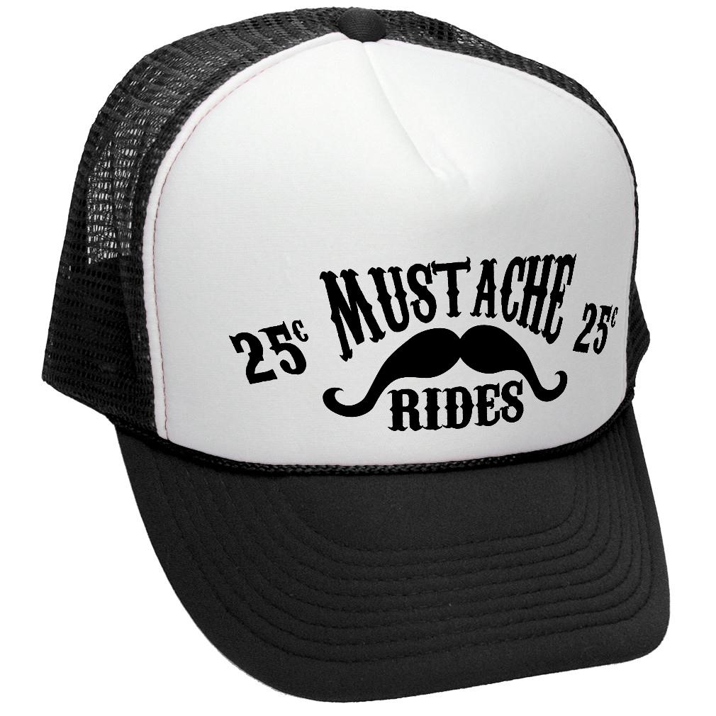 Mustache Rides - Trucker Hat