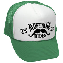 Load image into Gallery viewer, Mustache Rides - Trucker Hat
