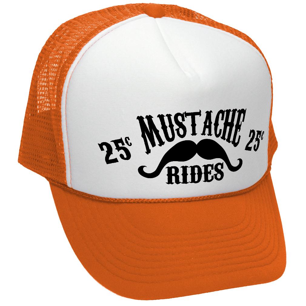 Mustache Rides - Trucker Hat