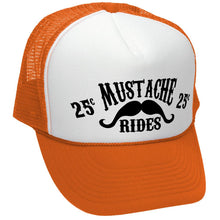 Load image into Gallery viewer, Mustache Rides - Trucker Hat
