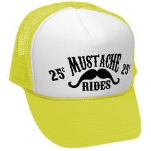 Load image into Gallery viewer, Mustache Rides - Trucker Hat
