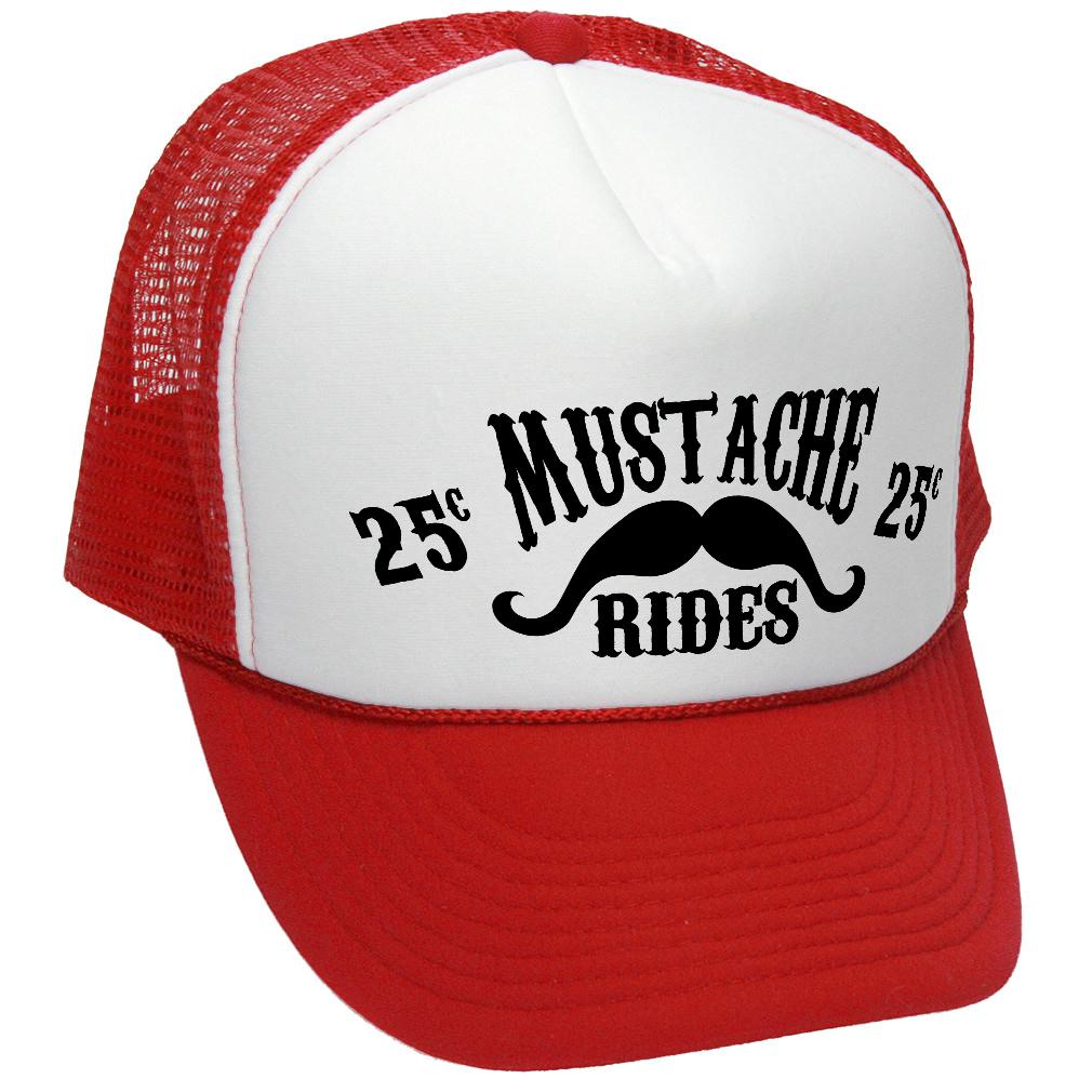 Mustache Rides - Trucker Hat