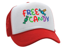 Load image into Gallery viewer, FREE CANDY - Five Panel Retro Style TRUCKER Cap
