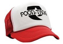 Load image into Gallery viewer, POON TANG CLAN - parody sexy joke gift - Vintage Retro Style Trucker Cap Hat - Five Panel Retro Style TRUCKER Cap
