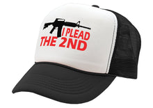 Load image into Gallery viewer, I PLEAD The 2nd AMENDMENT - Five Panel Retro Style TRUCKER Cap
