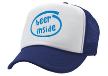 Load image into Gallery viewer, BEER INSIDE - parody college drinking - Trucker Hat
