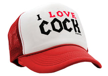 Load image into Gallery viewer, I LOVE COCK fighting - Five Panel Retro Style TRUCKER Cap
