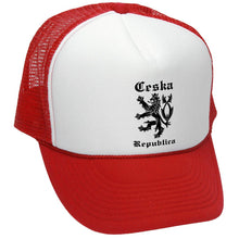 Load image into Gallery viewer, Ceska Trucker Hat - Mesh Cap - Five Panel Retro Style TRUCKER Cap
