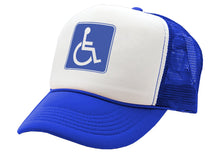 Load image into Gallery viewer, HANDICAPPED - Five Panel Retro Style TRUCKER Cap
