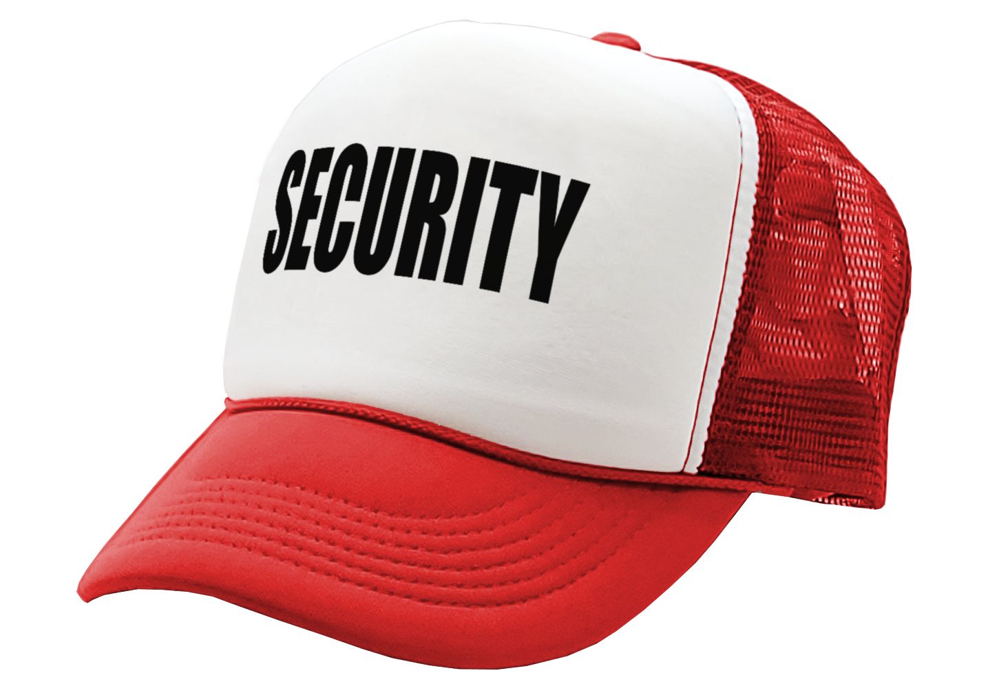 SECURITY - Five Panel Retro Style TRUCKER Cap