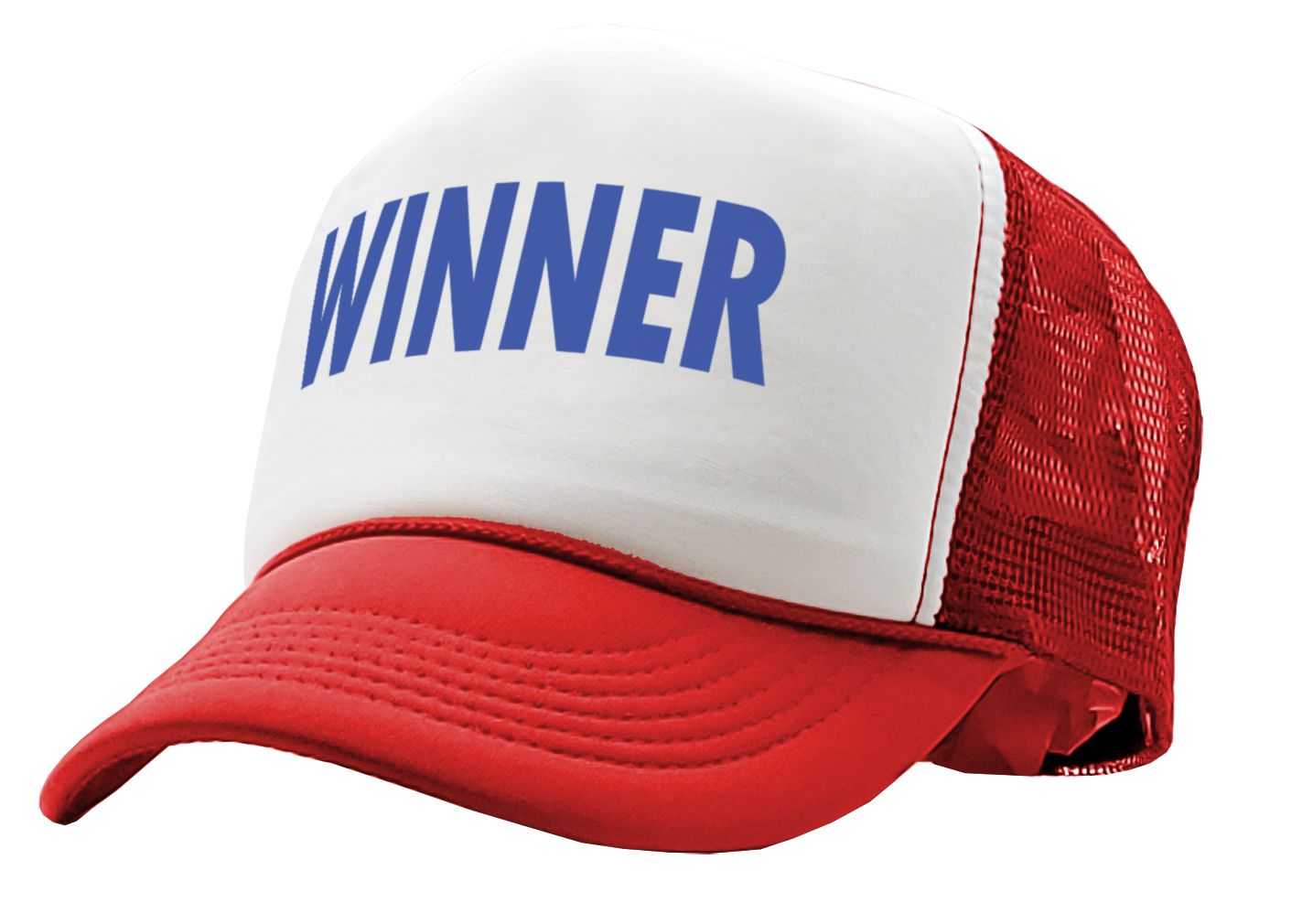 WINNER - Five Panel Retro Style TRUCKER Cap