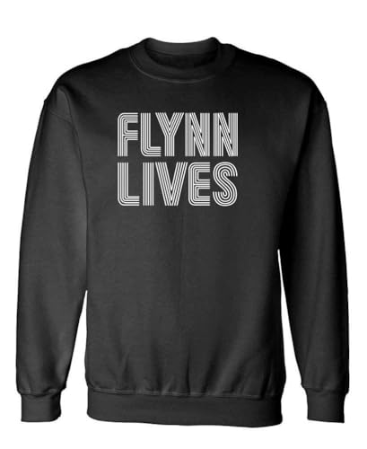 The Goozler Flynn Lives Retro Funny Movie User Program Unisex Sweatshirt Mens Womens