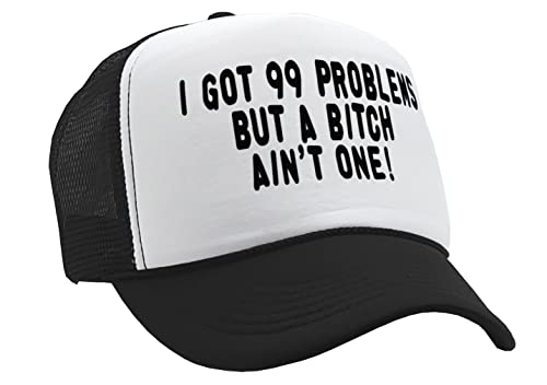 Nukem Cap Company - Got 99 Problems, A Bitch Ain't One - Vintage Retro Style Trucker Cap Hat