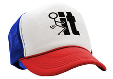 Load image into Gallery viewer, F--- IT - Five Panel Retro Style TRUCKER Cap
