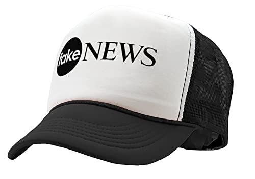 Guacamole - Fake News - Media Donald Trump for President 24 - Vintage Retro Style Trucker Cap Hat