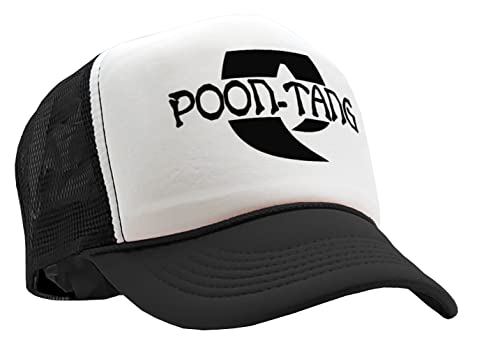 Guacamole - Poon Tang Clan - Parody Sexy Joke Gift - Vintage Retro Style Trucker Cap Hat