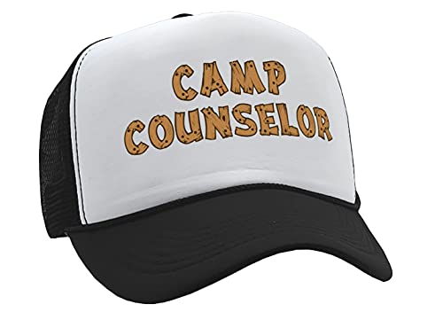 The Goozler - Camp Counselor - Nature Wilderness Guide Tourist - Vintage Retro Style Trucker Cap Hat