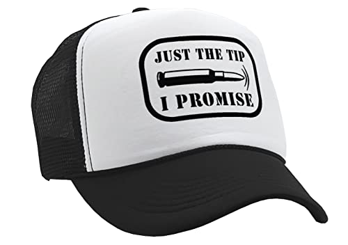 Nukem Cap Company - Just The Tip I Promise - Vintage Retro Style Trucker Cap Hat