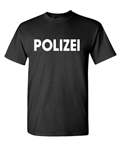 MeanGear Polizei - Mens Cotton T-Shirt