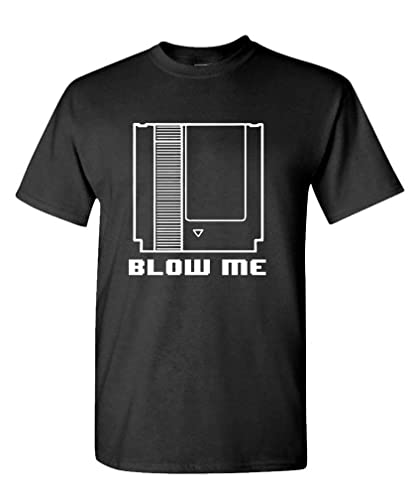 The Goozler Cartridge Blow ME 8-bit Gamer - Unisex T-Shirt