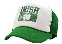 Load image into Gallery viewer, IRISH - ireland slainte st patricks day hat paddys day - Vintage Retro Style Trucker Cap Hat
