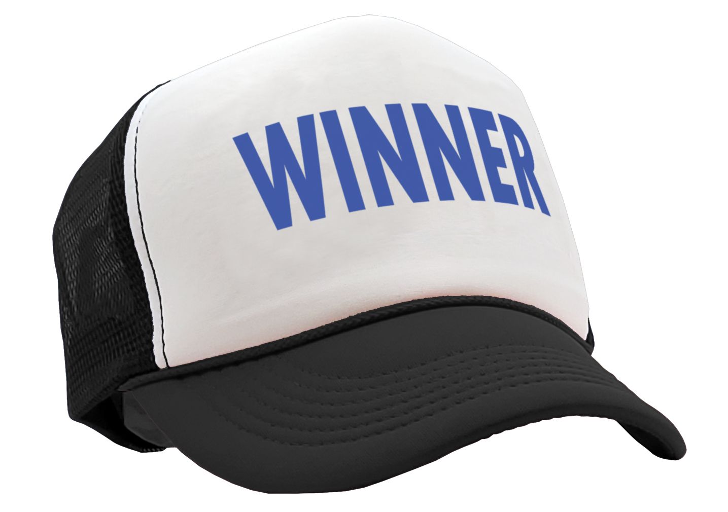 WINNER - Five Panel Retro Style TRUCKER Cap