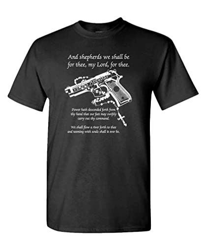 Boondock Prayer - Cult Classic Movie Guns - Mens Cotton T-Shirt