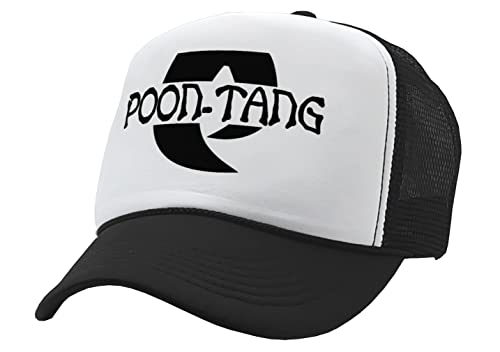 Guacamole - Poon Tang Clan - Parody Sexy Joke Gift - Vintage Retro Style Trucker Cap Hat