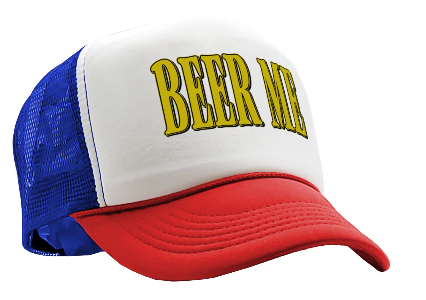 BEER ME - Five Panel Retro Style TRUCKER Cap