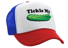 Load image into Gallery viewer, Tickle My Pickle - Five Panel Retro Style TRUCKER Cap
