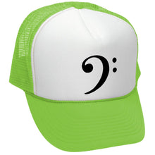 Load image into Gallery viewer, Bass Clef Trucker Hat - Mesh Cap
