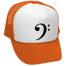 Load image into Gallery viewer, Bass Clef Trucker Hat - Mesh Cap
