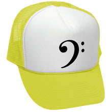 Load image into Gallery viewer, Bass Clef Trucker Hat - Mesh Cap
