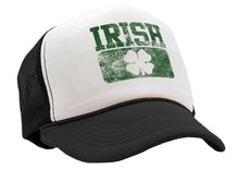 Load image into Gallery viewer, IRISH - ireland slainte st patricks day hat paddys day - Vintage Retro Style Trucker Cap Hat
