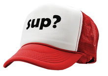 Load image into Gallery viewer, SUP? - Five Panel Retro Style TRUCKER Cap
