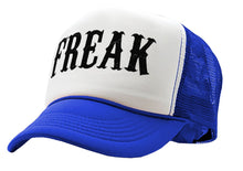 Load image into Gallery viewer, FREAK - sexy party college frat - Vintage Retro Style Trucker Cap Hat - Five Panel Retro Style TRUCKER Cap
